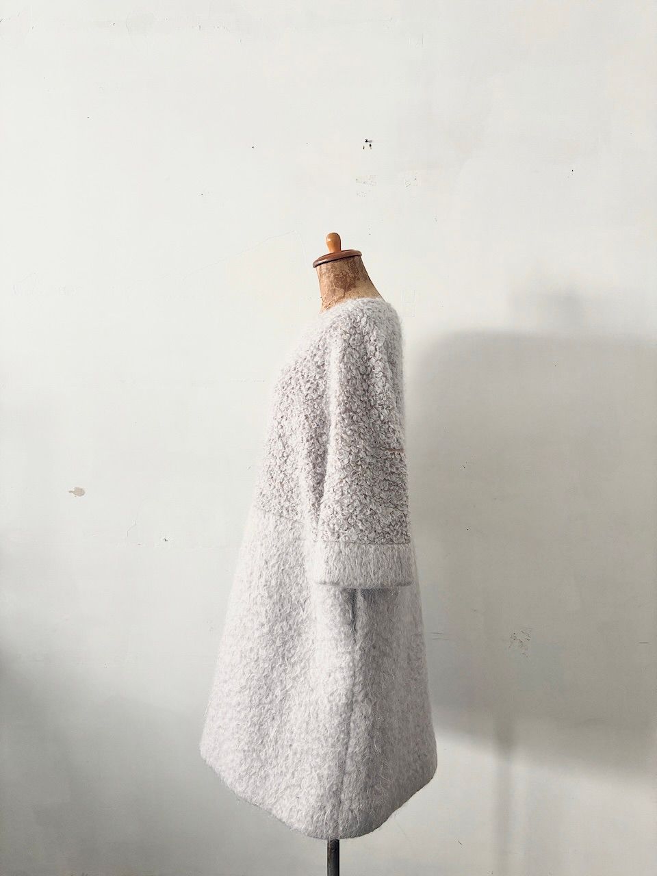 mina perhonen　sweet sheep　ワンピース　グレー　36 mina perhonen sweet sheep ワンピース グレー 36 - メルカリ