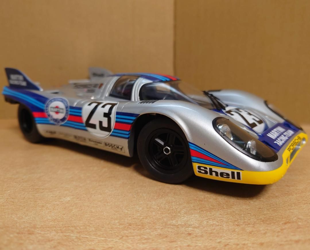 【限定セール！】 1/18 ポルシェ メルカリ - Porsche #23 スパ1000km 1971 917K ミニカー