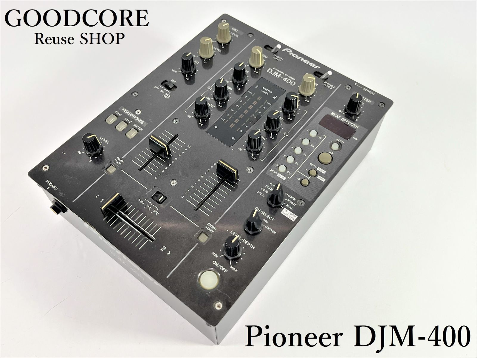 ジャンク品】 PIONEER パイオニア DJM-400 DJミキサー 2009年製 - メルカリ