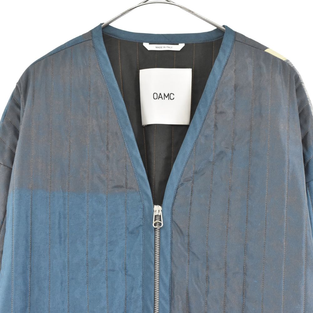 OAMC (オーエーエムシー) 20SS SERRA LINER SILK BLOUSON マルチカラー シルク切り替え ブルゾン  OAMQ421230 マルチ - メルカリ