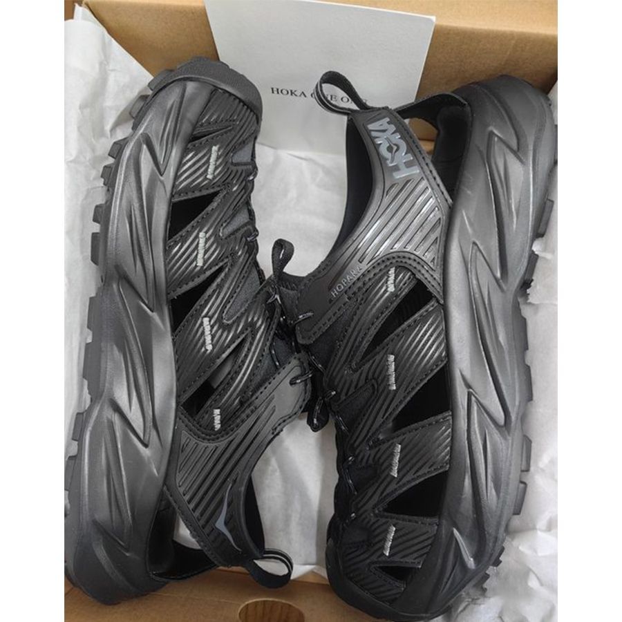 最安值】HOKA ONE ONE ホカオネオネ HOPARA ホパラ ブラック サンダル 