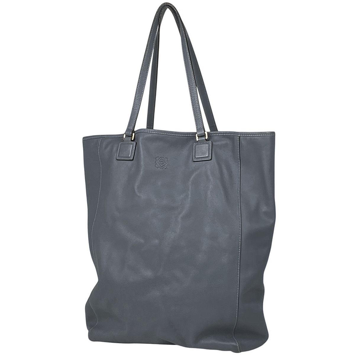 美品 ロエベ ショッパー トートバッグ アナグラム スエード グレー 楽天市場】【バッグ】LOEWE ロエベ アナグラム ショルダートート