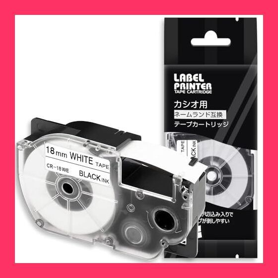 （まとめ）カシオ ラテコ 詰替用テープ12mm×8m 青/黒文字 XB-12BU 1個〔×20セット〕