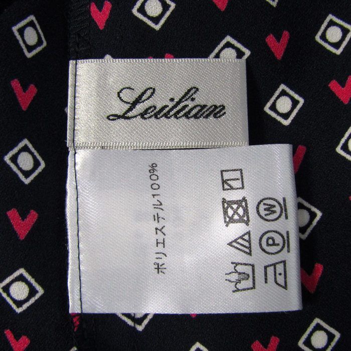 leilian - レリアン ブラウス シャツ トップス ペプラム 日本製