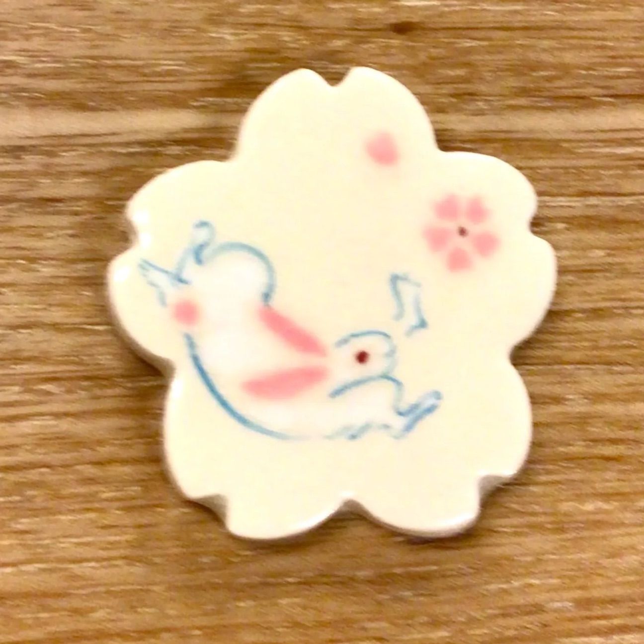清水焼・陶泉窯 桜の絵変わり箸置5個セット - メルカリ