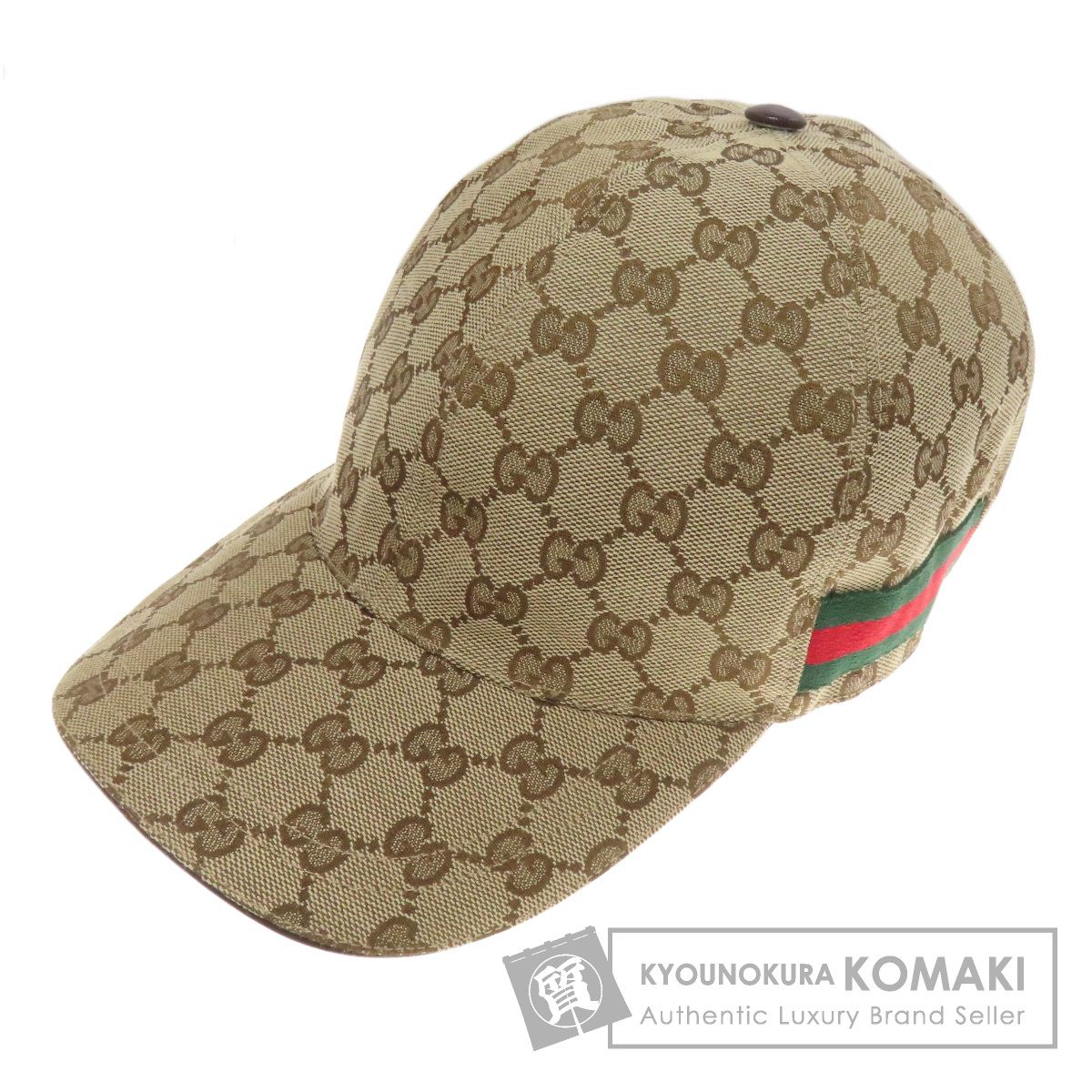 GUCCI グッチ 200035 GGキャンバス ベースボールキャップ 帽子 キャンバス レディース