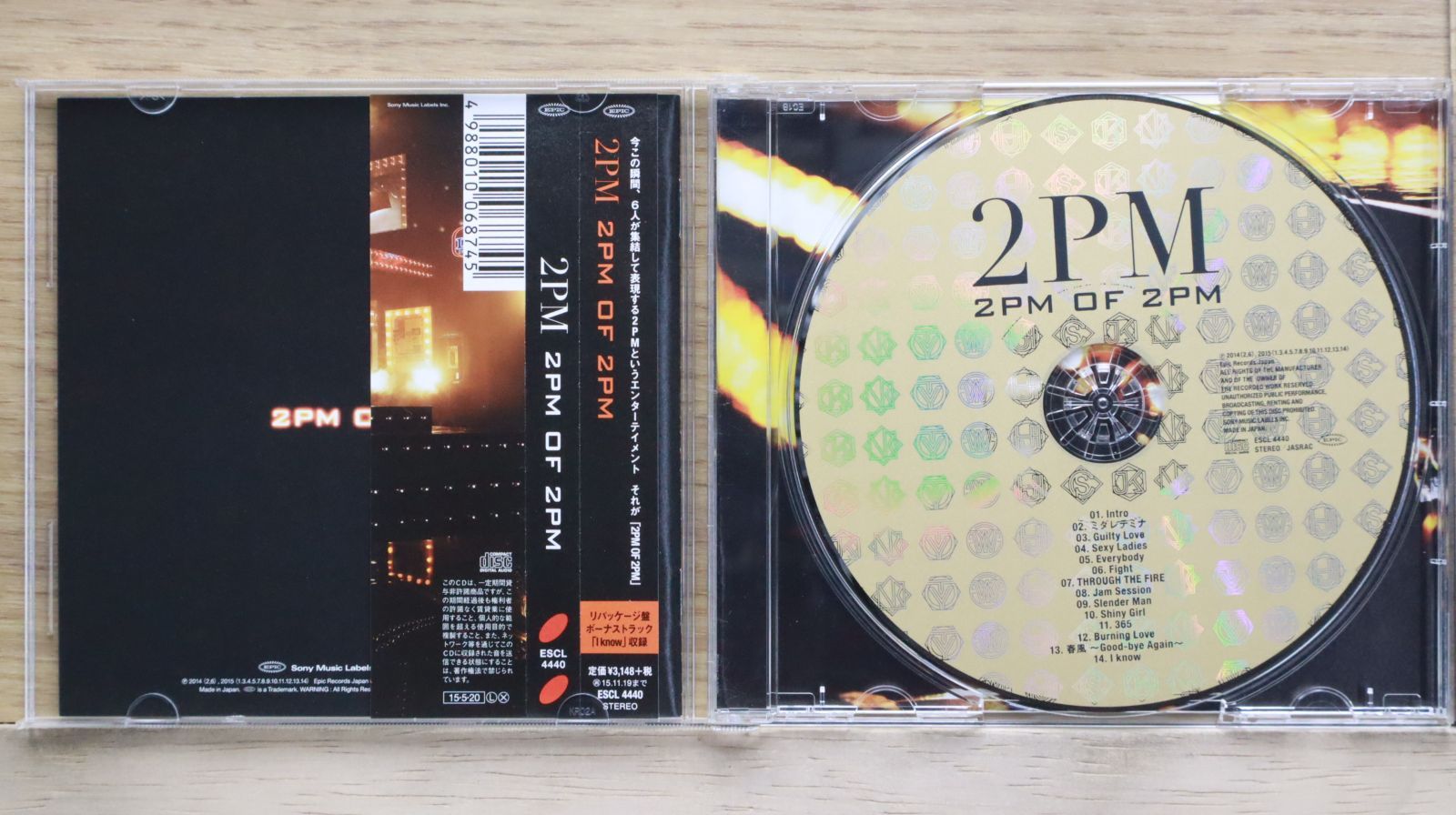 予約済み2500■2PM OF 2PM(リパッケージ盤) 予約済み2500□2PM OF 2PM(リパッケージ盤) K-POP/アジア