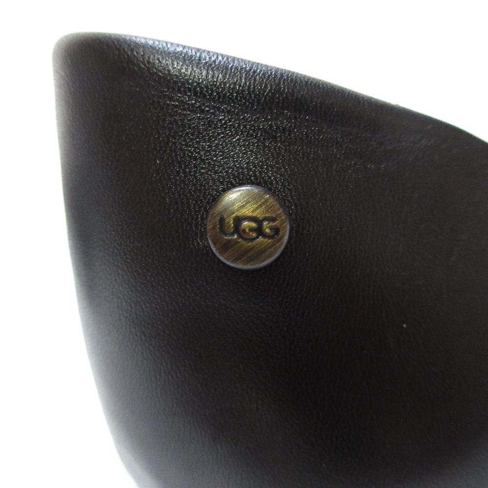 美品Ugg ハラコ　レオパード　パンプス　23 良品 UGG アグ W Lea Calf Hair Leopard ハラコ レオパード柄