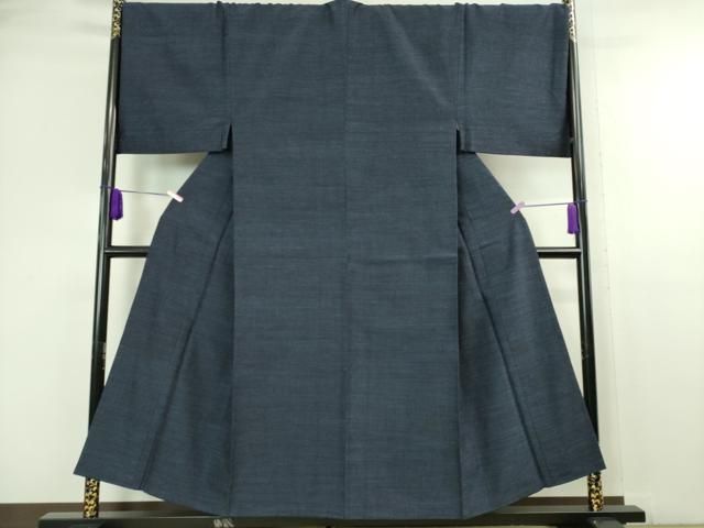 平和屋本店■極上　男性　本場結城玉紬　アンサンブル　キングサイズ　結織苑　証紙付き　逸品　DZAA6191kh5 平和屋本店□極上 男性 本場結城玉紬 アンサンブル キングサイズ 結織