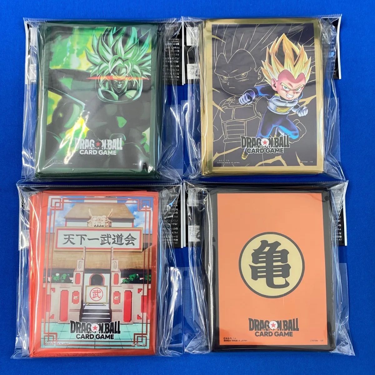 セブンイレブン 冬ギフト カタログ ドラゴンボール オフィシャルカードスリーブ 03 全4種セット (各 ドラゴンボールカード