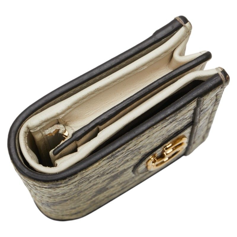 美品 GUCCI グッチ オフィディアGGコンパクト二つ折り財布 GUCCI グッチ 二つ折り財布 レディース OPHIDIA オフィディア