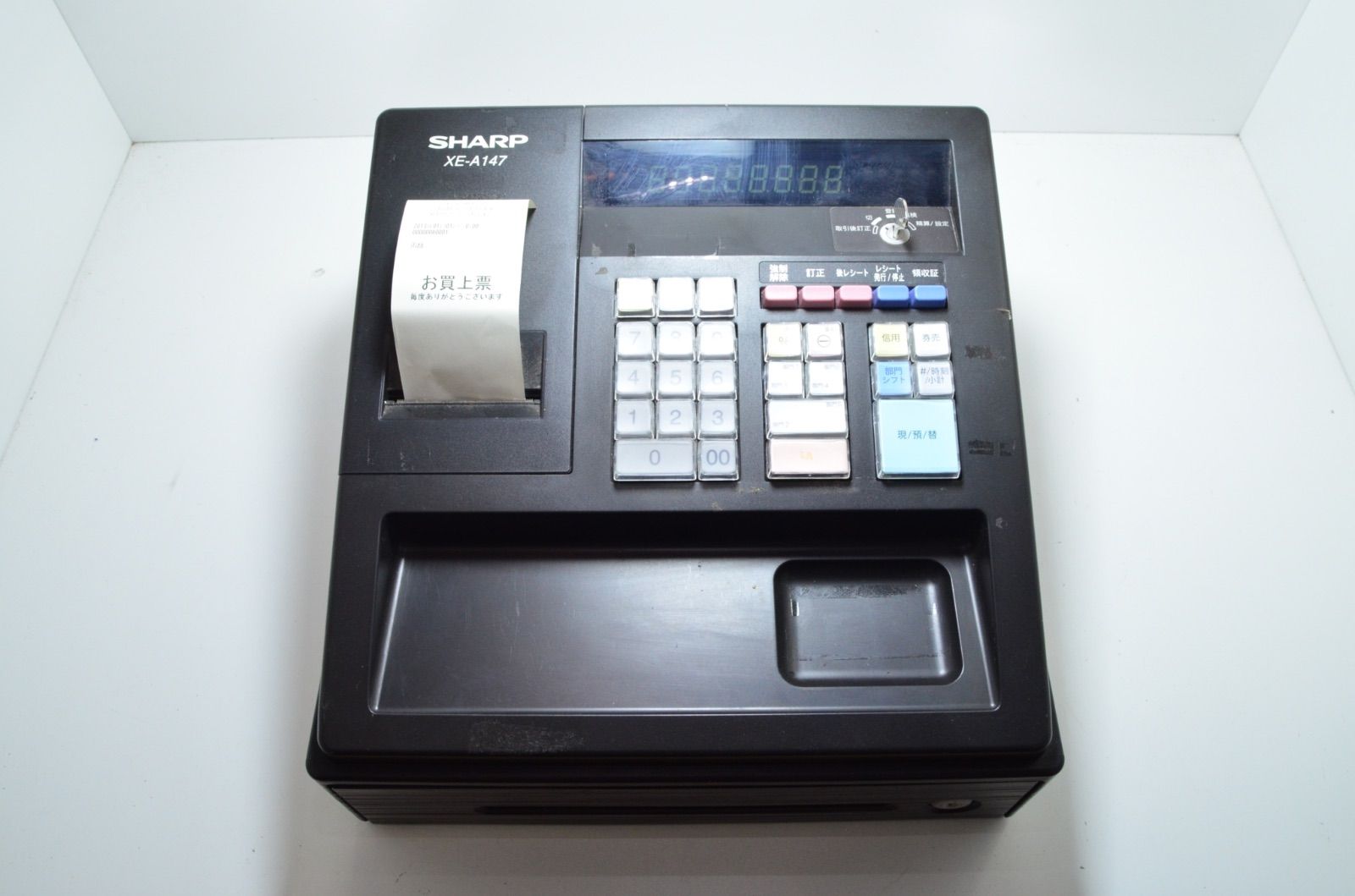 動作 済み SHARP シャープ レジスター XE-A147