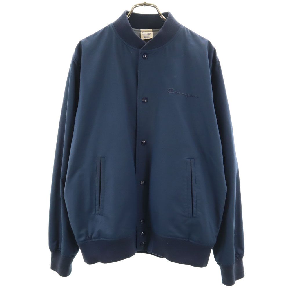 チャンピオン 長袖 ジャケット M ネイビー系 Champion 裏トリコット メンズ
