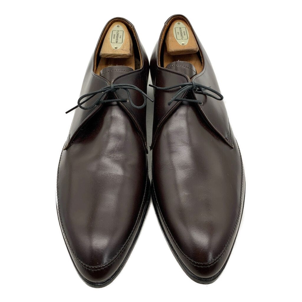 デッドストック 60年代 USA製 CROSBY SQUARE Uチップ 外羽根式 レザーシューズ ダークブラウン (メンズ 10 C) 中古 古着 KA1706