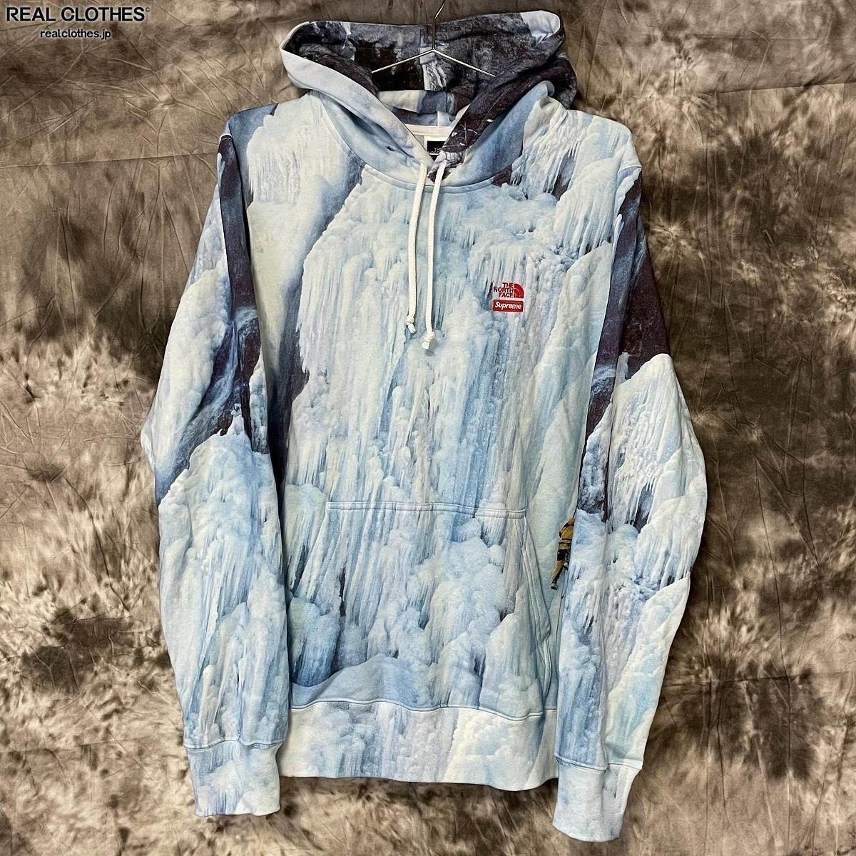 Supreme/シュプリーム×THE NORTH FACE/ノースフェイス 21SS アイス クライム フーデッド スウェット パーカー  NT12100I/S