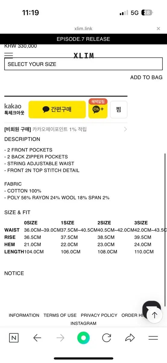 Trousers Black