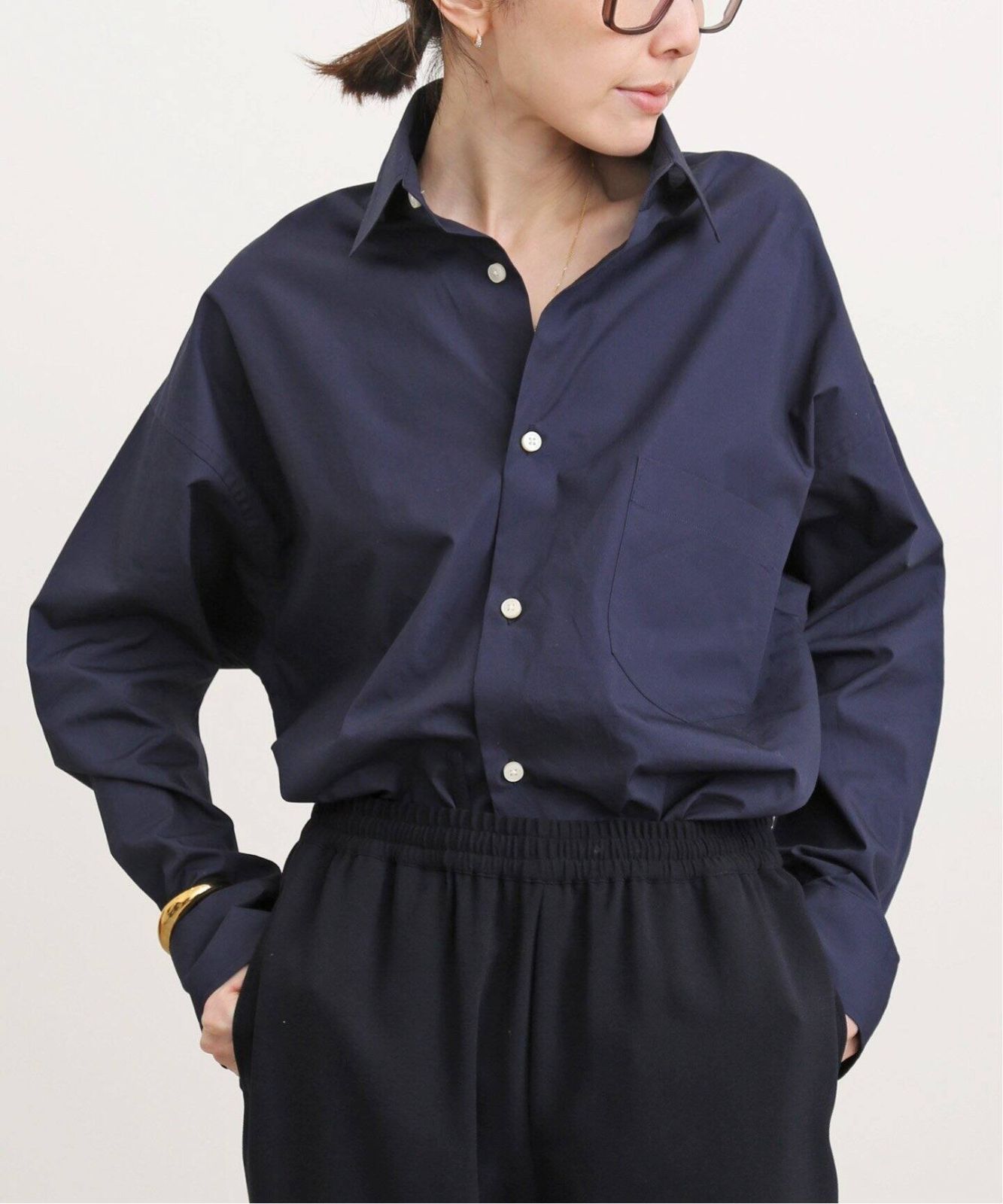 cg22 MADISONBLUE J.BRADLEY LONGSLEEVE SHIRT 長袖シャツ コットン