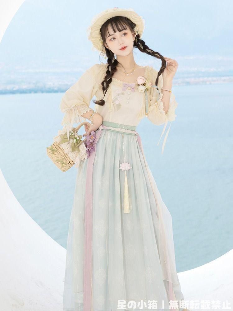 2025 豪華刺繍 漢服 かんふく 古風衣装 レトロ風 中華ロリータ コスプレ ワンピース 唐装 仙女服 中華風 美しい刺繍 撮影会 舞台演出 推し活 仮装 HF 362