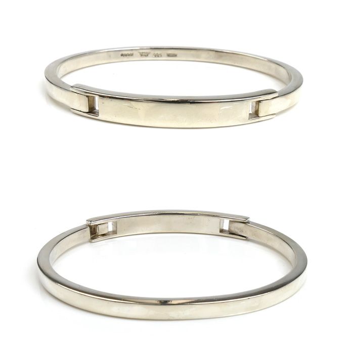 GUCCI グッチ シルバー925 バングル 31.5g ユニセックス