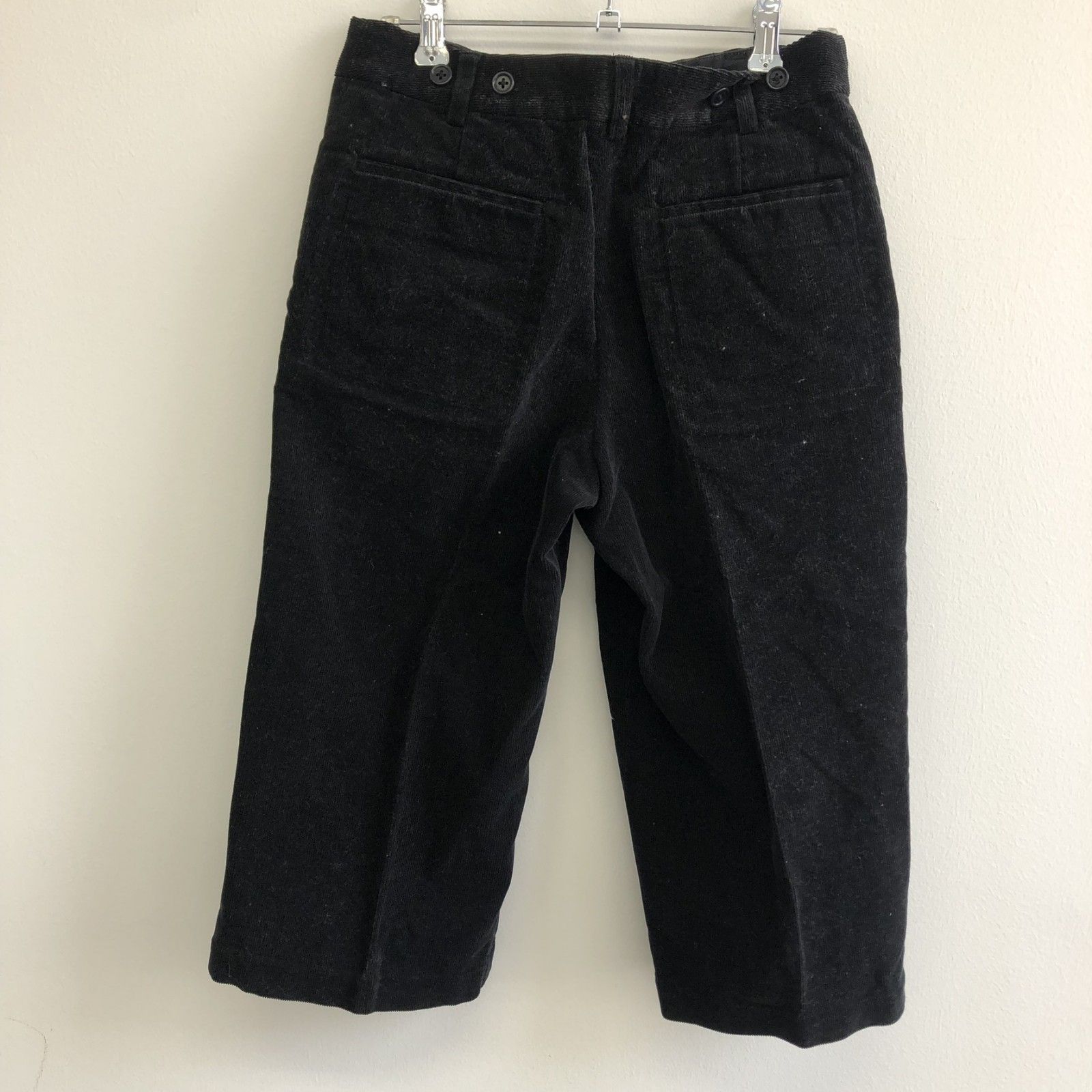MARGARET HOWELL】マーガレット ハウエル I ブラック 黒 パンツ MARGARET HOWELL】マーガレット ハウエル I ブラック 黒 パンツ