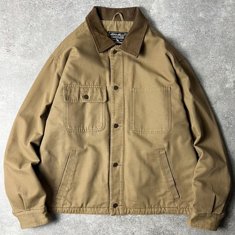 90s 00s Eddie Bauer 中綿 ライナー コットン トラッカー 90s 00s Eddie Bauer 中綿 ライナー コットン トラッカー