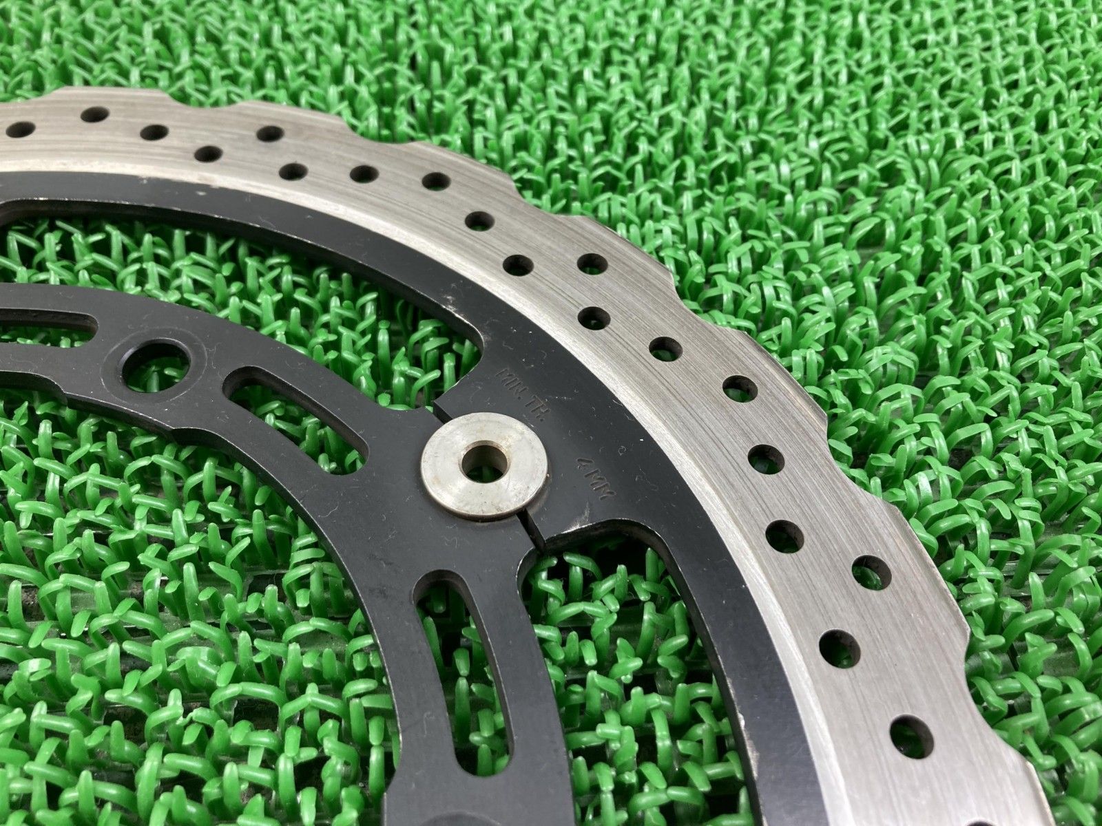 NINJA250 フロントブレーキディスク カワサキ 純正 バイク 部品 ウェーブ EX250P 曲がり無し 品薄 品 Ninja Sv