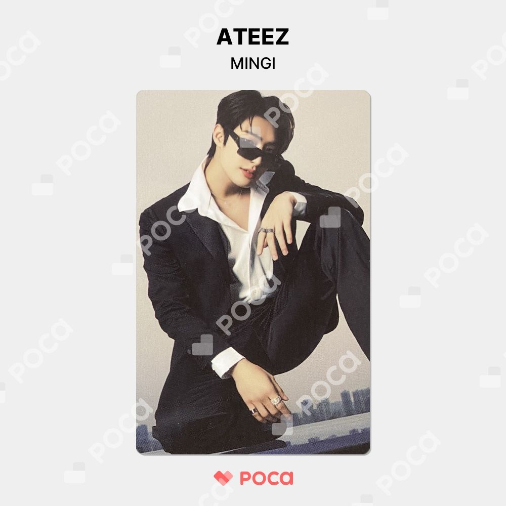 ATEEZ ミンギ トレカ GOLDEN HOUR : Part.1 POCAALBUM VER