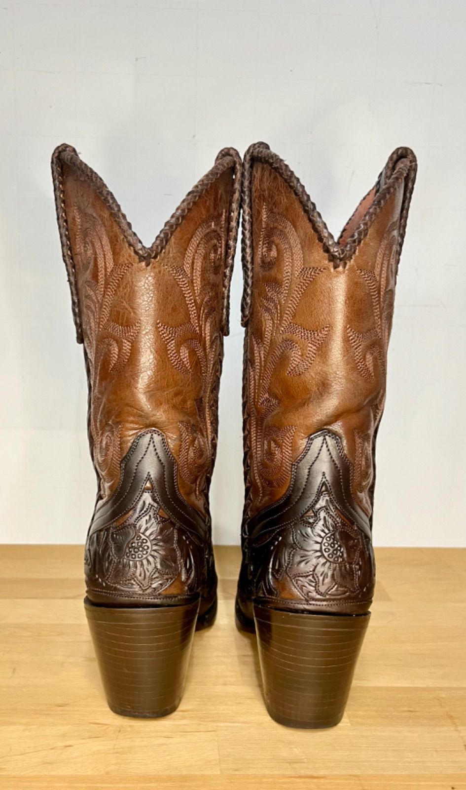 ○ 靴 グレースコンチネンタル カービングブーツA ISL-3763 ブラウン