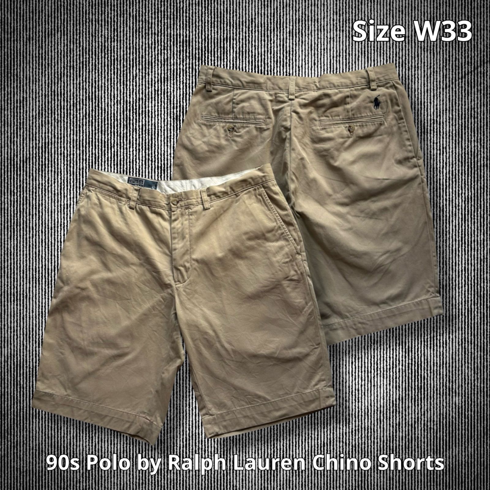 Polo Ralph Lauren チノショートパンツ サイズ0 90s Polo by Ralph Lauren Chino Shorts ポロラルフローレン