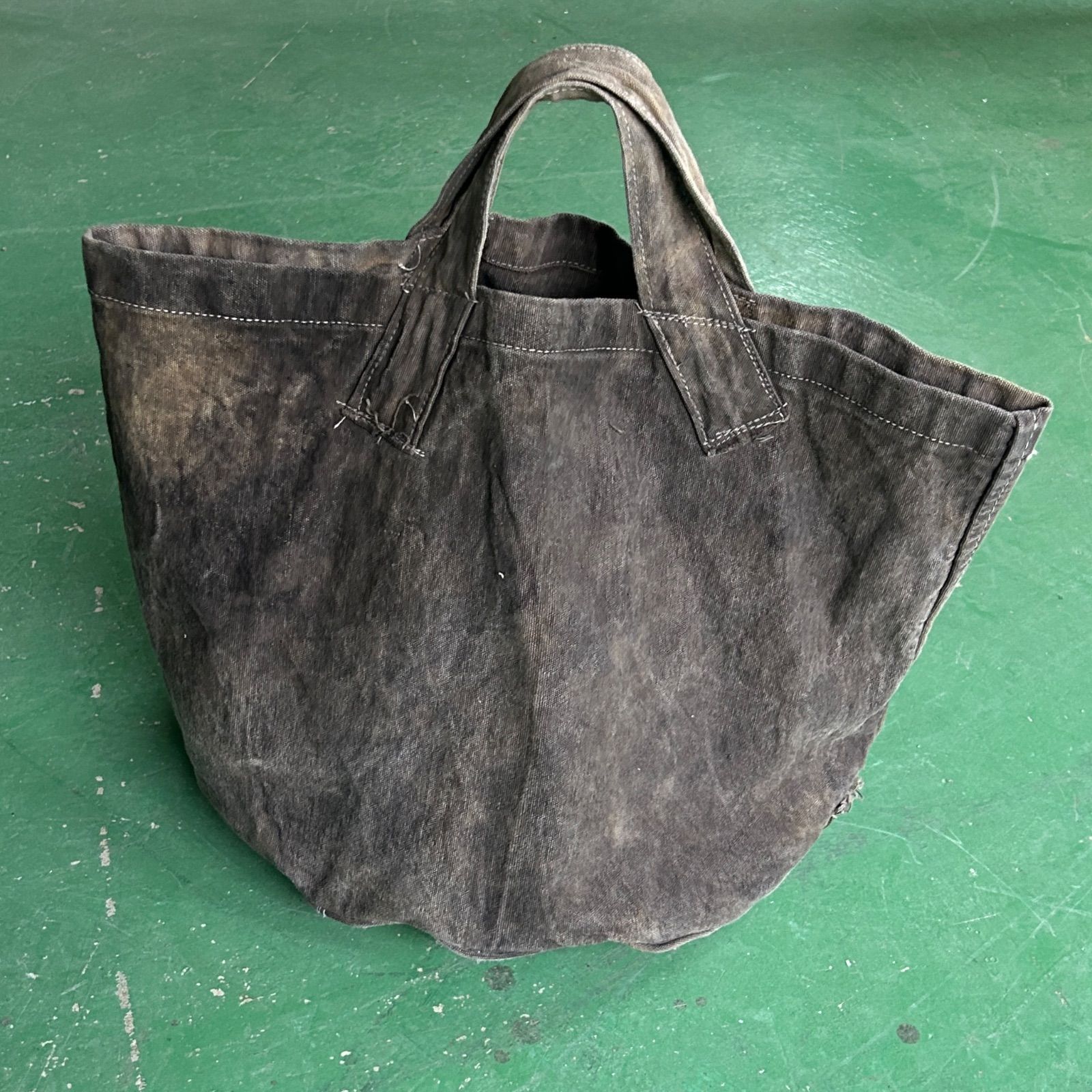 vintage Original 鉄染め Coal Bag トートバッグ ツールバッグ バケツ