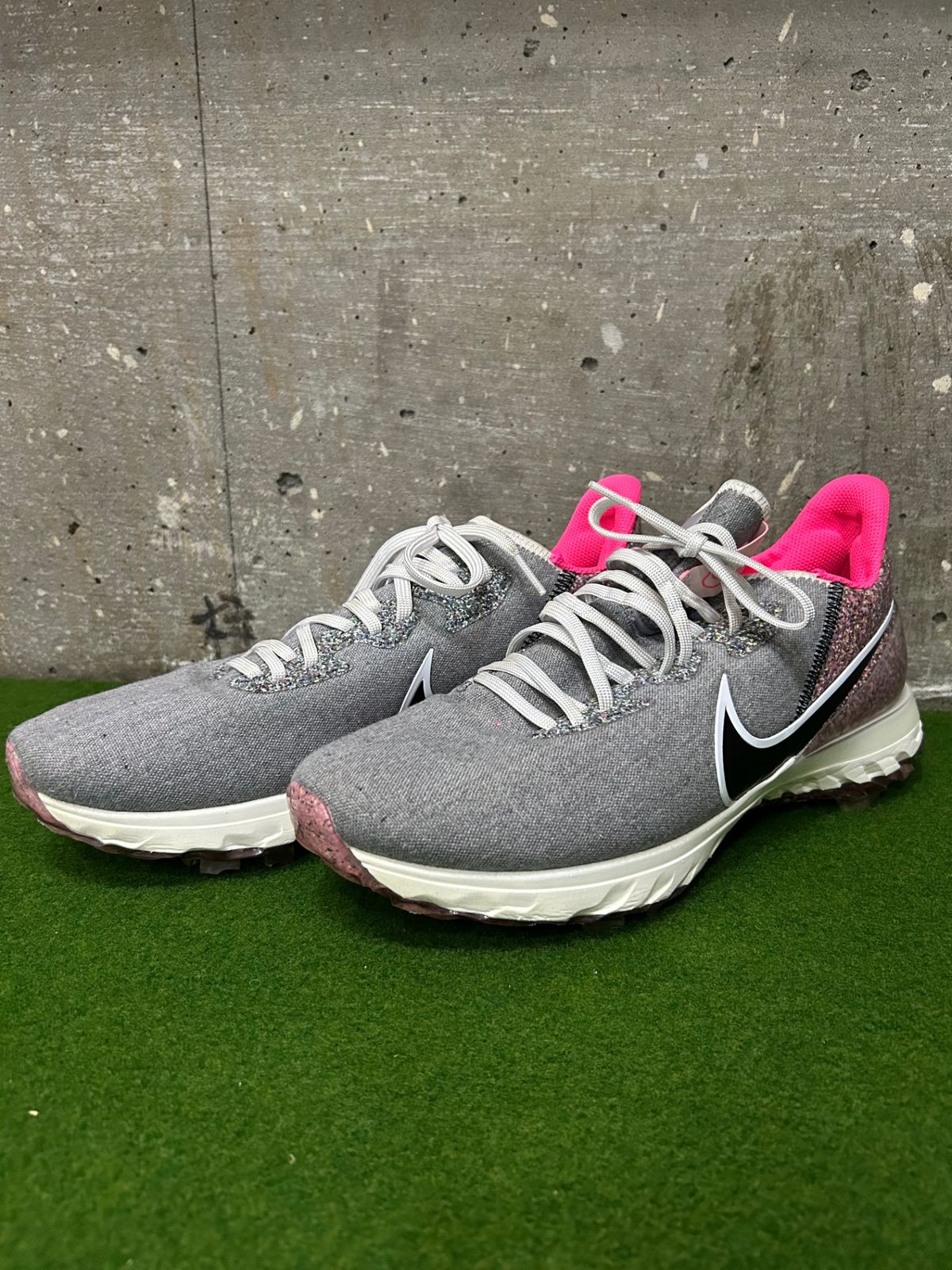 NIKE GOLF AIR ZOOM INFINITY TOUR GRAY／PINK 28cm  箱無し