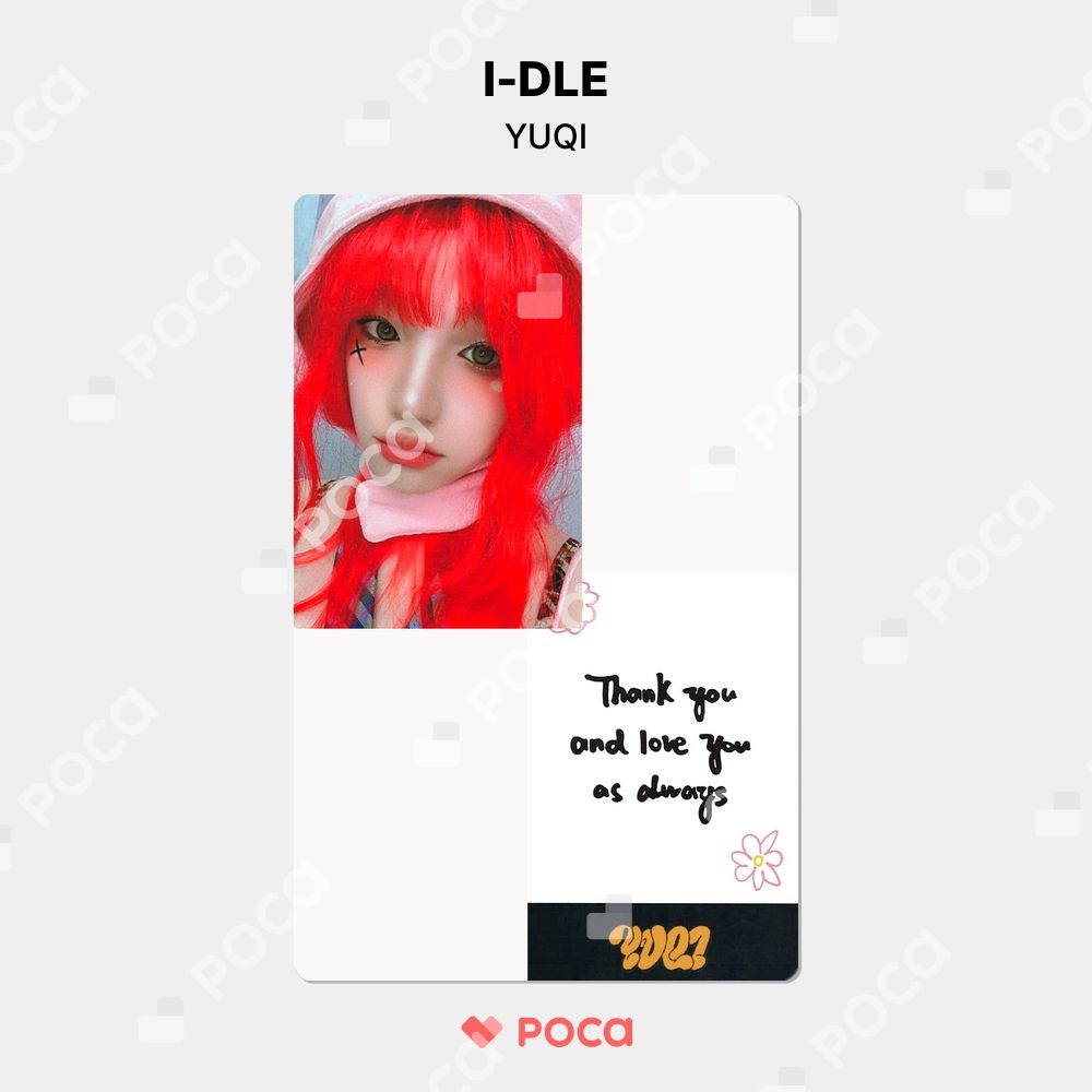 Amazon.co.jp: ウギ トレカ (G)I-DLE YUQI ktown4u ラキドロ