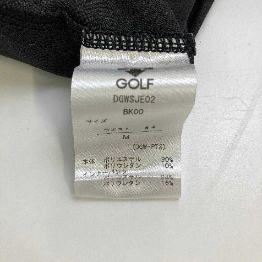 サイズ：64/M DESCENTE GOLF デサントゴルフ  インナー付 ストレッチスカート  ブラック系 [240101479757] ゴルフウェア レディース ストスト サイズ：64/M DESCENTE GOLF デサントゴルフ インナー付