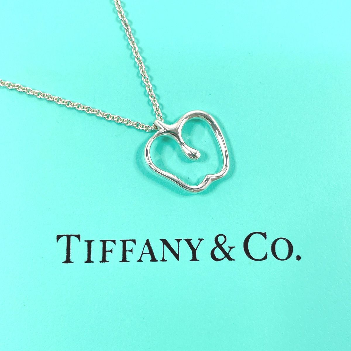 ティファニー ネックレス アップル エルサペレッティ シルバー