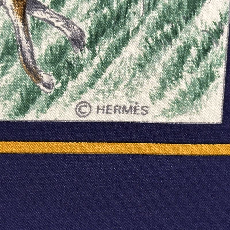 エルメス HERMES スカーフ カレ90 Auteuil en Mai オートゥイユの5月