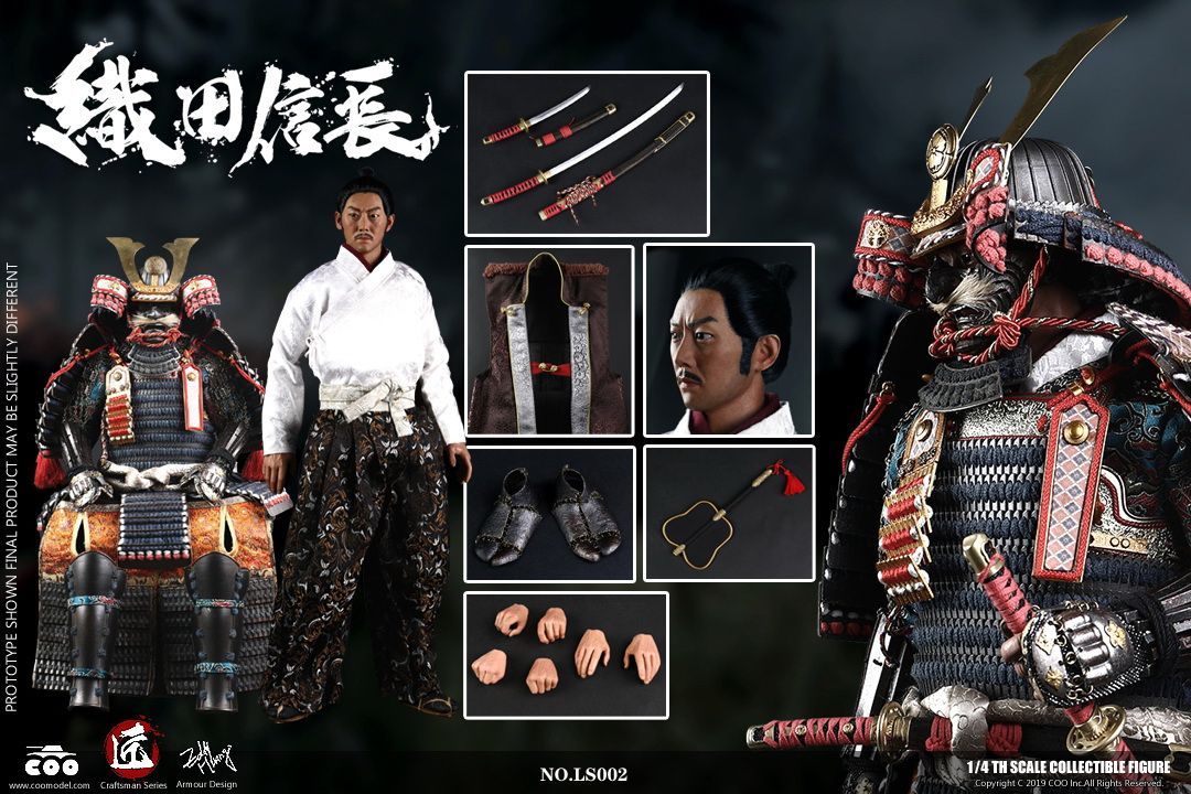 COOMODEL 1/4 匠武シリーズ 銅製 織田信長 LS002 スタンダード版 COOMODEL 1/4 匠武シリーズ 銅製 織田信長 LS002 スタンダード版
