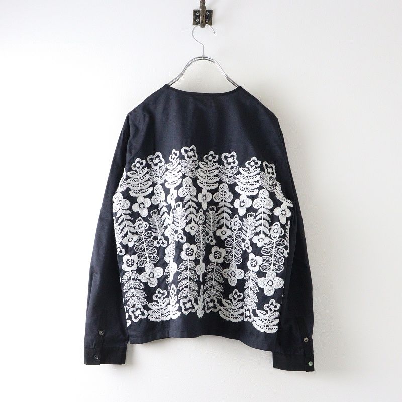 ミナペルホネン　cho cho カットソー 黒　38 mina perhonen choucho カットソーワンピース - ミナペルホネン正規