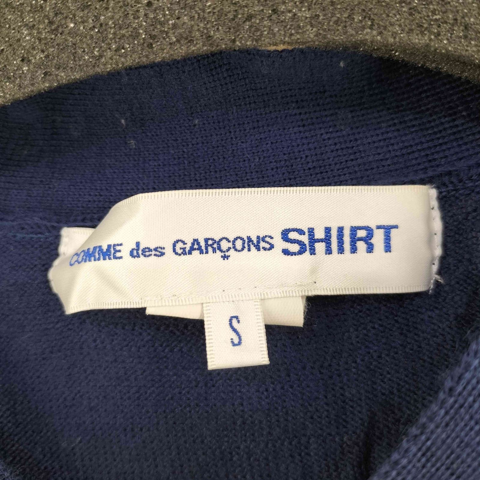美品 コムデギャルソンシャツ ニットカーディガン クレイジーパターン コムデギャルソンシャツ COMME des GARCONS SHIRT クレイジー