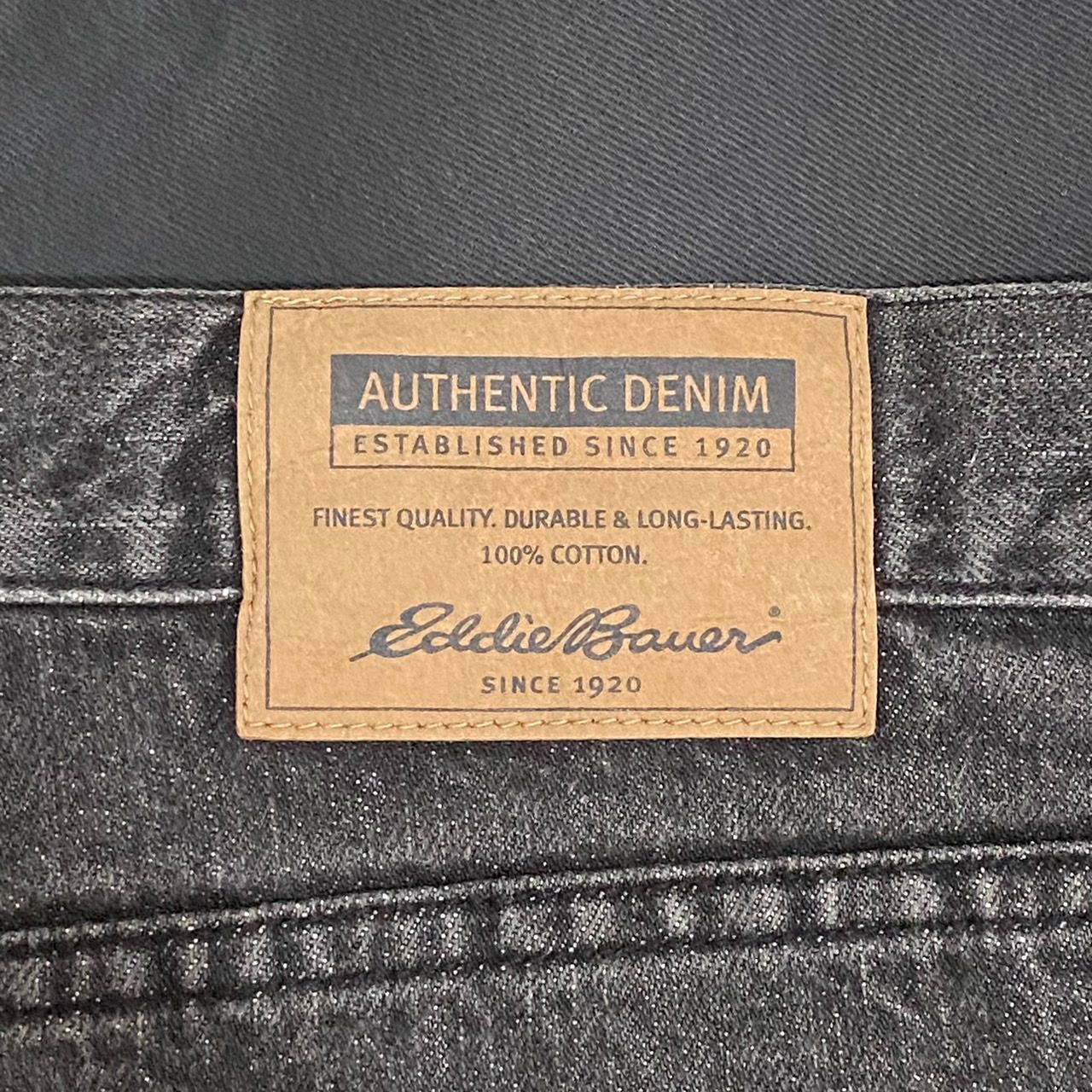 90s EDDIE BAUER BLACK DENIM 36/30