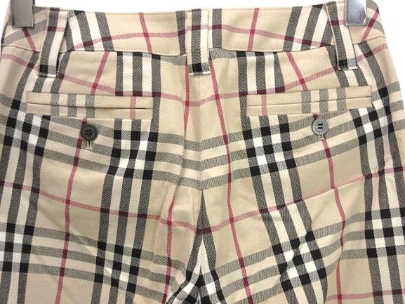 バーバリー ロンドン BURBERRY LONDON チェック パンツ 36
