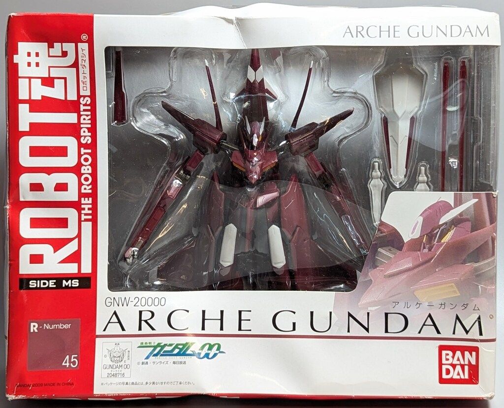 バンダイ ROBOT魂 機動戦士ガンダム00 アルケーガンダム 45