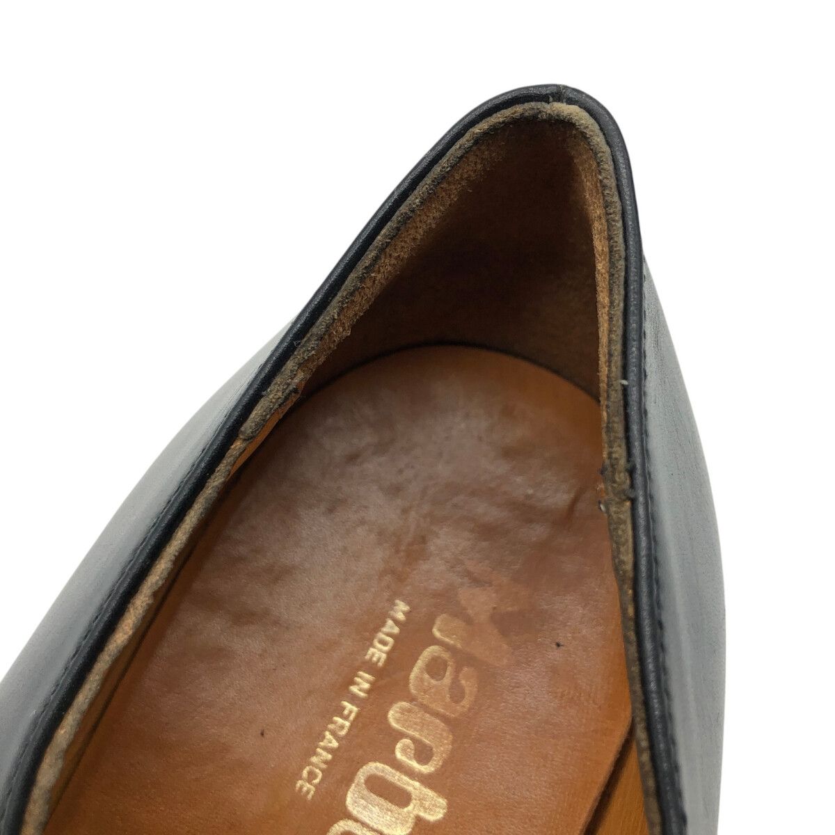 【返品無料可能】 古着 マルボット Marbot プレーントゥシューズ フランス製 42 メンズ26.0cm相当|saa013518