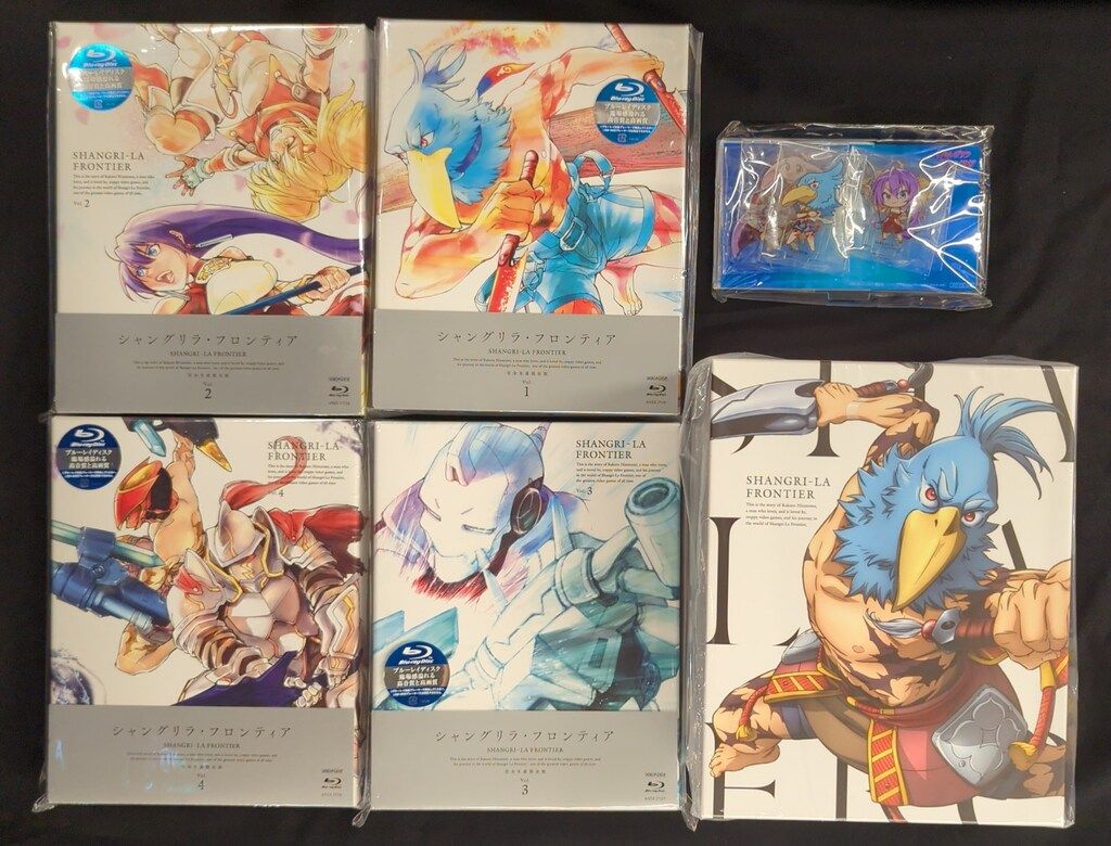 アニメBlu-ray 収納BOX付) シャングリラ・フロンティア 完全生産