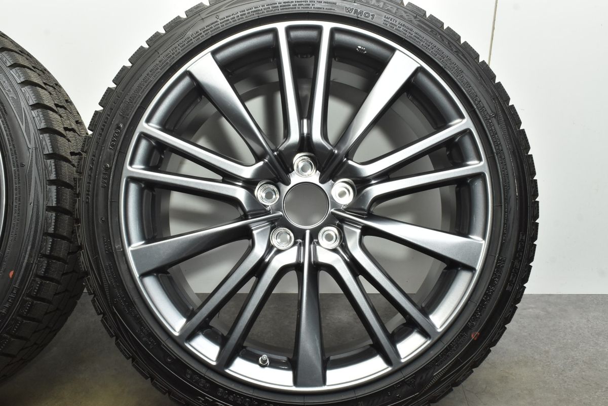 バリ溝 美品】ニッサン V37 スカイライン 400R 純正 19in 8.5J+50 PCD114.3 ダンロップ ウィンターマックス WM01  245/40R19 フーガ - メルカリ