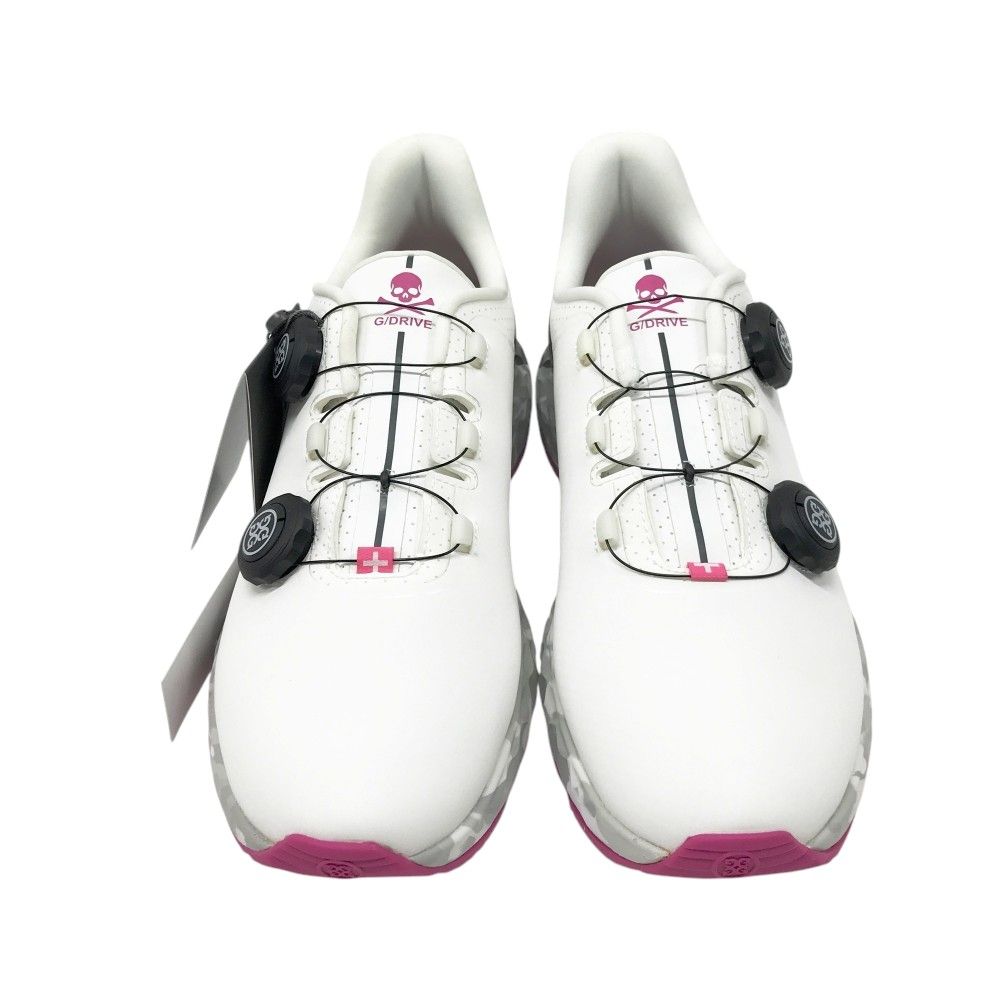 売れ筋人気商品！ G FORE ジーフォア G4MS22EF32 G DRIVE スパイクレスゴルフシューズ ホワイト系 26.5cm 240101536279 ゴルフウェア メンズ ストスト 貴重な