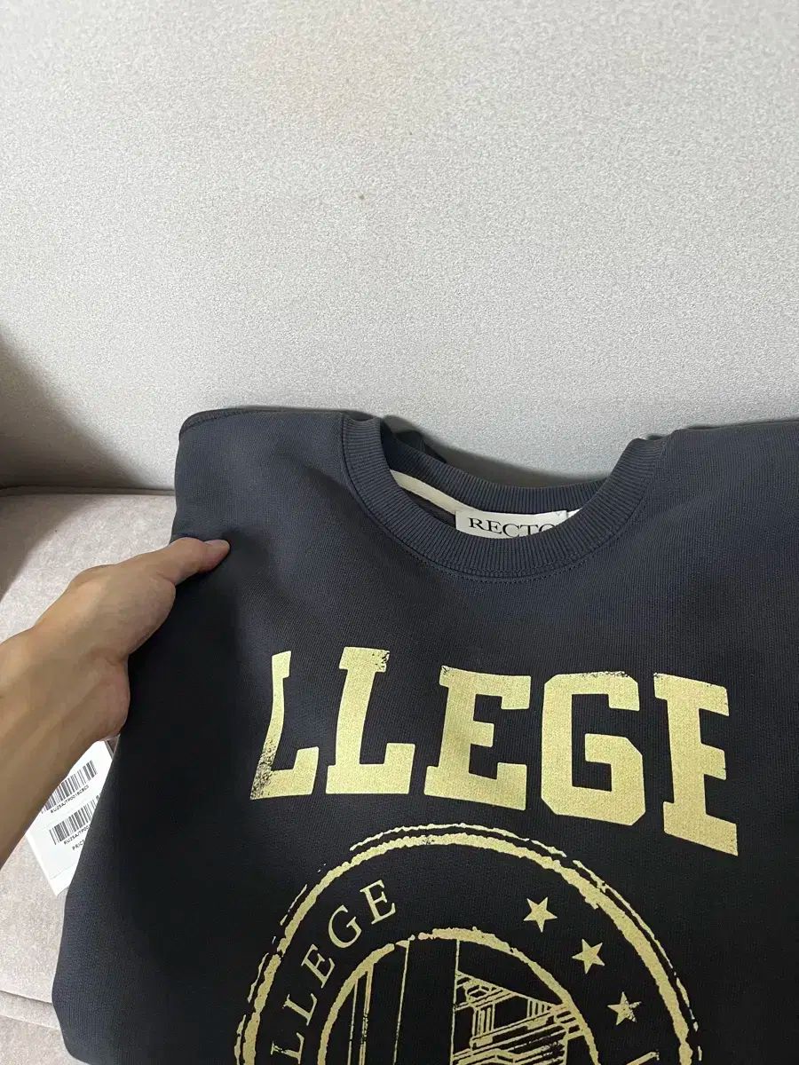 RECTO(レクト) LLEGE LOGO SWEATSHIRT パーカー - メルカリ