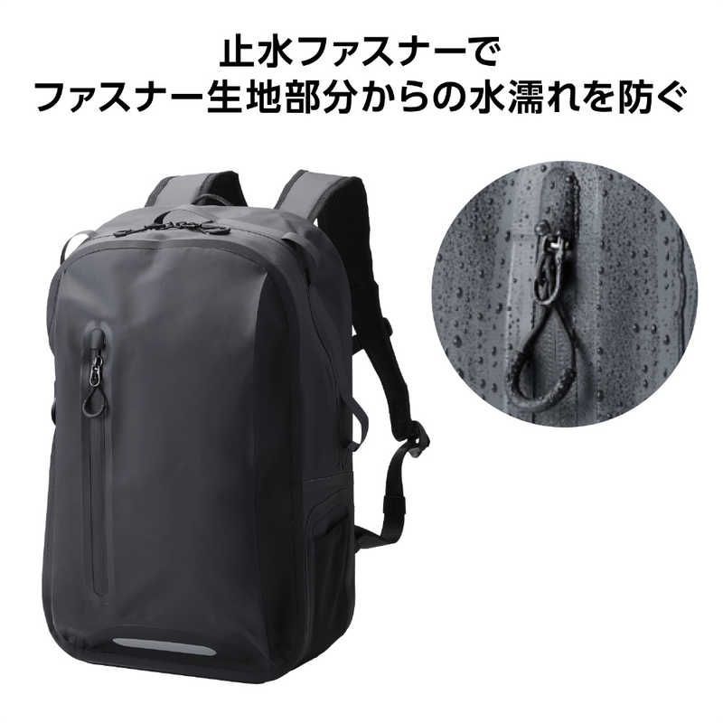 【 新品 未開封 】 エレコム リュック 防水 バックパック 22L 14インチノートPC 収納可 通勤 通学 ビジネスリュック ブラック BMBPWP01BK 未使用 送料無料