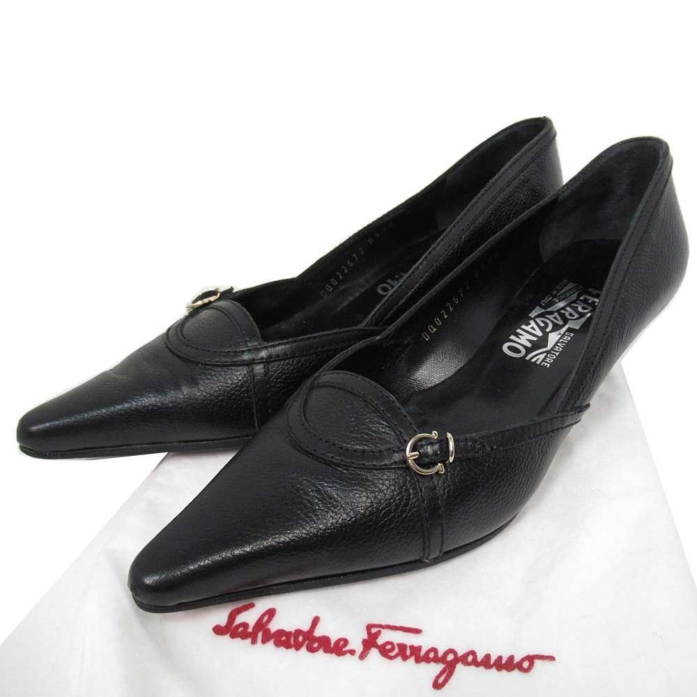 中古（Bランク）】フェラガモ 靴 シューズ Salvatore Ferragamo ヒール