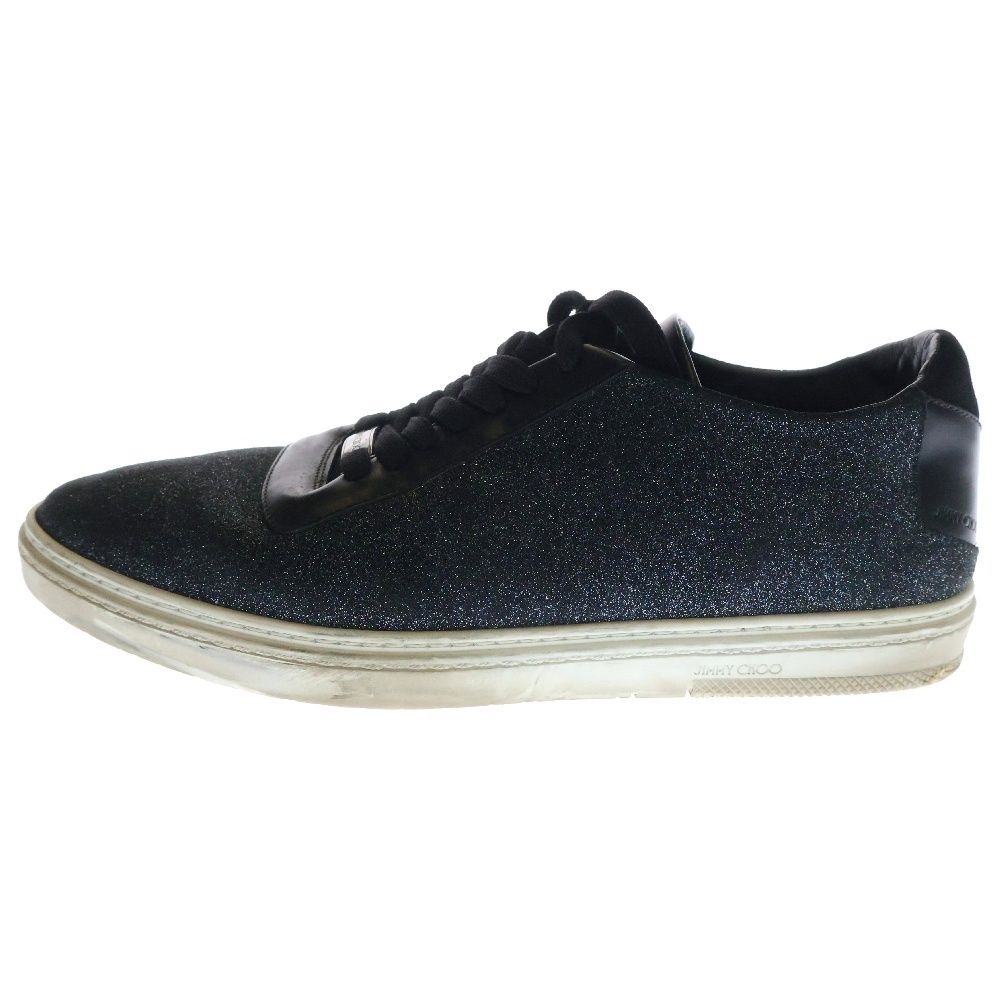 JIMMY CHOO (ジミーチュウ) ラメデザイン ローカットスニーカー 