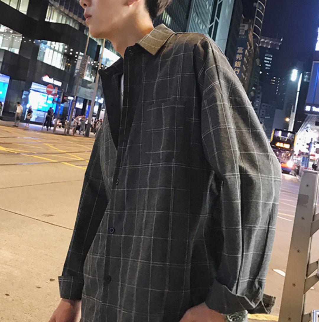 🔴新品未使用🔴 ビッグ シルエット チェック シャツ 長袖 🔴新品未使用🔴 ビッグ シルエット チェック シャツ 長袖